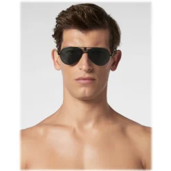 Philipp Plein - Seventy Collection - Black - Sunglasses - Philipp Plein Eyewear - Avvenice