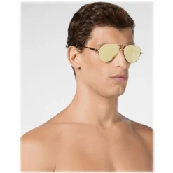 Philipp Plein - Seventy Collection - Gold - Sunglasses - Philipp Plein Eyewear - Avvenice