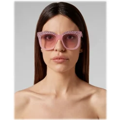 Philipp Plein - Sparkle Collection - Pink - Sunglasses - Philipp Plein Eyewear - Avvenice