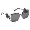 Philipp Plein - Statement Oversize Collection - Black Smoked - Sunglasses - Philipp Plein Eyewear - Avvenice