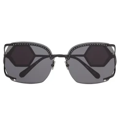 Philipp Plein - Statement Oversize Collection - Black Smoked - Sunglasses - Philipp Plein Eyewear - Avvenice