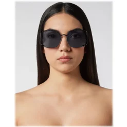 Philipp Plein - Statement Oversize Collection - Black Smoked - Sunglasses - Philipp Plein Eyewear - Avvenice