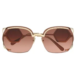 Philipp Plein - Statement Oversize Collection - Brown Gold - Sunglasses - Philipp Plein Eyewear - Avvenice