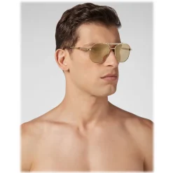 Philipp Plein - Statement Collection - Gold - Sunglasses - Philipp Plein Eyewear - Avvenice