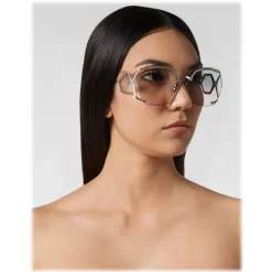 Philipp Plein - Statement Oversize Collection - Nickel Pink - Sunglasses - Philipp Plein Eyewear - Avvenice