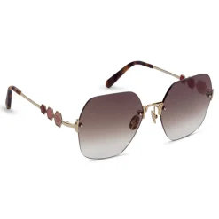 Philipp Plein - Statement Edges Collection - Gold Brown - Sunglasses - Philipp Plein Eyewear - Avvenice