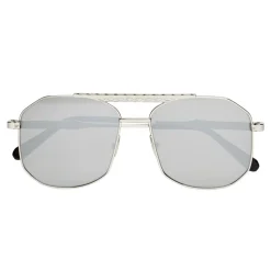 Philipp Plein - Statement Collection - Silver Black Smoked - Sunglasses - Philipp Plein Eyewear - Avvenice