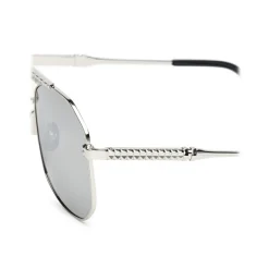 Philipp Plein - Statement Collection - Silver Black Smoked - Sunglasses - Philipp Plein Eyewear - Avvenice