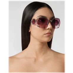 Philipp Plein - Statement Oversize Collection - Nickel Blue - Sunglasses - Philipp Plein Eyewear - Avvenice