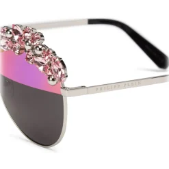 Philipp Plein - Sunshine Collection - Nickel Pink Mirror - Sunglasses - Philipp Plein Eyewear - Avvenice