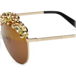 Philipp Plein - Sunshine Collection - Gold Mirror - Sunglasses - Philipp Plein Eyewear - Avvenice