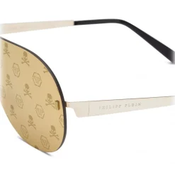 Philipp Plein - Target Monogram Collection - Gold and Black - Sunglasses - Philipp Plein Eyewear - Avvenice