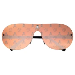 Philipp Plein - Target Monogram Collection - Metal and Mirrored Red - Sunglasses - Philipp Plein Eyewear - Avvenice