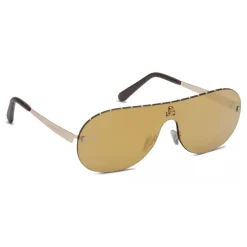 Philipp Plein - Target Studded Collection - Brown Gold Mirrored - Sunglasses - Philipp Plein Eyewear - Avvenice