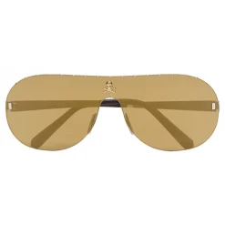 Philipp Plein - Target Studded Collection - Brown Gold Mirrored - Sunglasses - Philipp Plein Eyewear - Avvenice