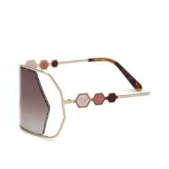 Philipp Plein - Tris Collection - Gold Brown - Sunglasses - Philipp Plein Eyewear - Avvenice