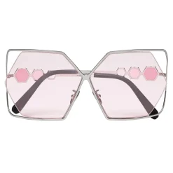 Philipp Plein - Tris Collection - Silver - Sunglasses - Philipp Plein Eyewear - Avvenice