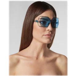 Philipp Plein - Tris Collection - Black - Sunglasses - Philipp Plein Eyewear - Avvenice