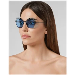 Philipp Plein - Vlinder Collection - Black Blue - Sunglasses - Philipp Plein Eyewear - Avvenice