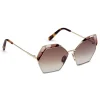 Philipp Plein - Vlinder Collection - Gold Brown - Sunglasses - Philipp Plein Eyewear - Avvenice