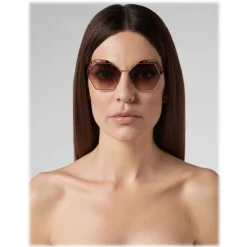 Philipp Plein - Vlinder Collection - Gold Brown - Sunglasses - Philipp Plein Eyewear - Avvenice