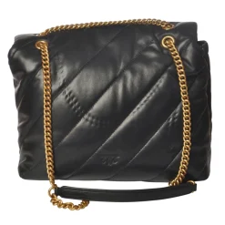 Pinko - Bag Love Big Puff Maxi Quilt - Black - Bag - Made in Italy - Luxury Exclusive Collection - Avvenice