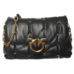 Pinko - Bag Love Classic Puff Pinched - Black - Bag - Made in Italy - Luxury Exclusive Collection - Avvenice