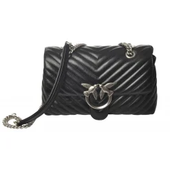 Pinko - Bag Love Lady Puff V Quilt - Black - Bag - Made in Italy - Luxury Exclusive Collection - Avvenice