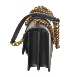 Pinko - Bag Love Mini Icon Simply with Studs and Logo - Black - Bag - Made in Italy - Luxury Exclusive Collection - Avvenice