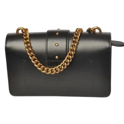 Pinko - Bag Love Mini Icon Simply with Studs and Logo - Black - Bag - Made in Italy - Luxury Exclusive Collection - Avvenice