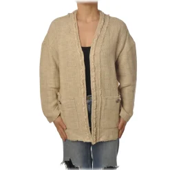 Pinko - Capalbio Caban with Kimono Shoulder - Beige - Jacket - Made in Italy - Luxury Exclusive Collection - Avvenice