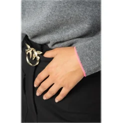 Pinko - Cargo Trousers in Technical Fabric - Black - Trousers - Made in Italy - Luxury Exclusive Collection - Avvenice