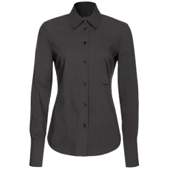 Pinko - Cotton Poplin Shirt - Black - Shirts - Made in Italy - Luxury Exclusive Collection - Avvenice
