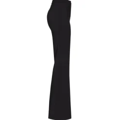 Pinko - Crepe Fabric Flare Trousers - Black - Trousers - Made in Italy - Luxury Exclusive Collection - Avvenice