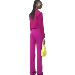 Pinko - Flare Trousers - Fuchsia - Trousers - Made in Italy - Luxury Exclusive Collection - Avvenice