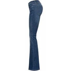 Pinko - Flared Jeans with Logo - Blue - Trousers - Made in Italy - Luxury Exclusive Collection - Avvenice