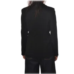 Pinko - Jacket Signum9 Slim Fit with One Button - Black - Jacket - Made in Italy - Luxury Exclusive Collection - Avvenice