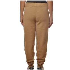 Pinko - Jogging Trousers Vitiano in Wool - Beige - Trousers - Made in Italy - Luxury Exclusive Collection - Avvenice