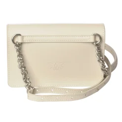Pinko - Love Baby Icon Simply Bag - White - Bag - Made in Italy - Luxury Exclusive Collection - Avvenice