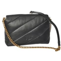Pinko - Love Baby Puff Maxy Bag - Black - Bag - Made in Italy - Luxury Exclusive Collection - Avvenice