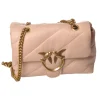Pinko - Love Mini Puff Maxy Bag - Powder Pink - Bag - Made in Italy - Luxury Exclusive Collection - Avvenice