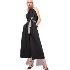 Pinko - Poplin Top with Ribbon - Black - Top - Made in Italy - Luxury Exclusive Collection - Avvenice