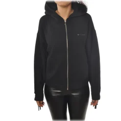 Pinko - Sweatshirt Tango with Fringe on the Back - Black - Sweatshirt - Made in Italy - Luxury Exclusive Collection - Avvenice