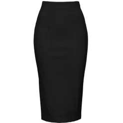Pinko - Technical Fabric Longuette Skirt - Black - Skirt - Made in Italy - Luxury Exclusive Collection - Avvenice