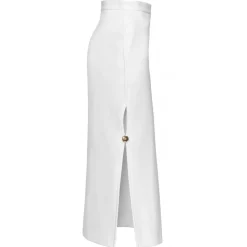 Pinko - Technical Fabric Midi Skirt - White - Skirt - Made in Italy - Luxury Exclusive Collection - Avvenice