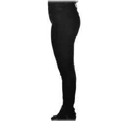 Pinko - Trousers Sabrina23 in Black Denim Skinny Fit - Black - Trousers - Made in Italy - Luxury Exclusive Collection - Avvenice