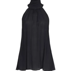 Pinko - Viscose Top with Ribbon - Black - Top - Made in Italy - Luxury Exclusive Collection - Avvenice