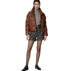 Pinko - Wool Flannel Tailoring Shorts - Grey - Trousers - Made in Italy - Luxury Exclusive Collection - Avvenice