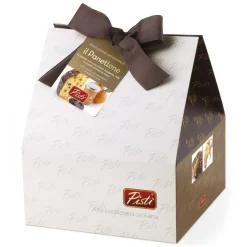 Pistì - Artisan Panettone with Red Orange Covered with Dark Chocolate 70% + Red Orange Jam - Gift Shopper - Avvenice
