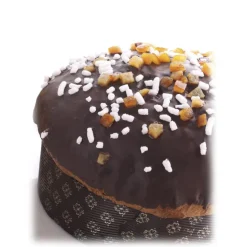 Pistì - Artisan Panettone with Red Orange Covered with Dark Chocolate 70% + Red Orange Jam - Gift Shopper - Avvenice